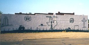 Mur peint à Groom